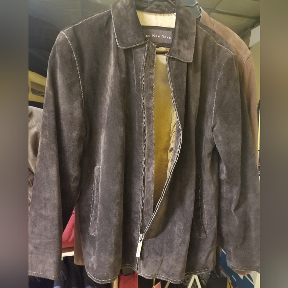 ***SOLD*** NWOT MARC NEW YORK Leather Suede Jacket SMALL - Picture 5 of 13